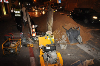 بالصور: البلدية تُغلق مقطعاً من شارع ييفت بمدينة يافا لأعمال صيانة 